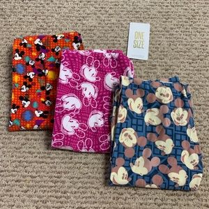 BNWT Lularoe Disney Leggings OS Bundle